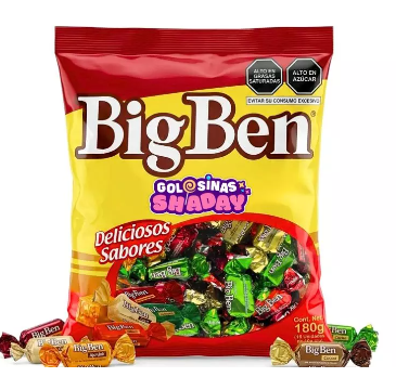 Big Ben Toffee Surtidos x 100 UND